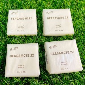 Le Labo “Bergamote 22” 1oz soap bars- 4 total